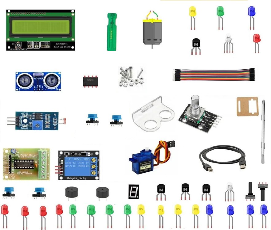  Arduino Uno Project Tinkering Kit | 30+ Project & Tinkering Experiments | More Project, More Fun